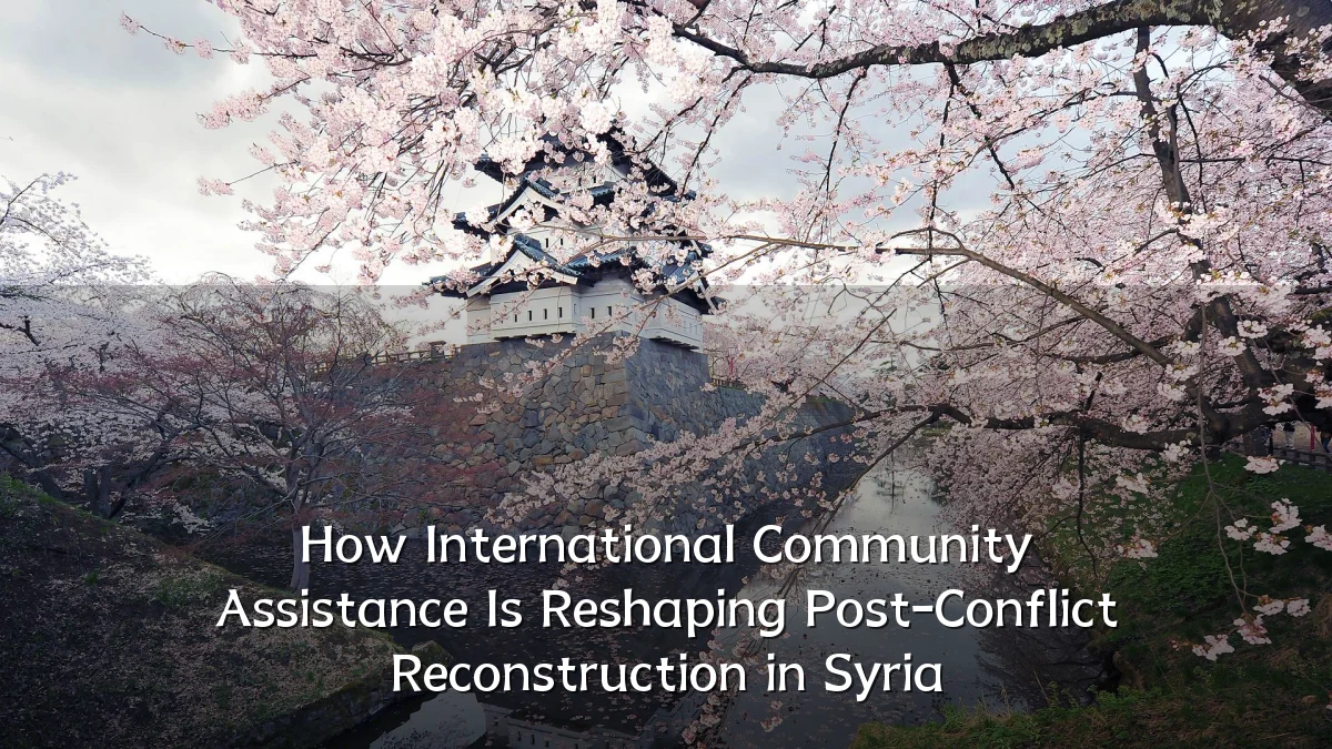 How International Community Assistance Is Reshaping Post-Conflict Reconstruction in Syria