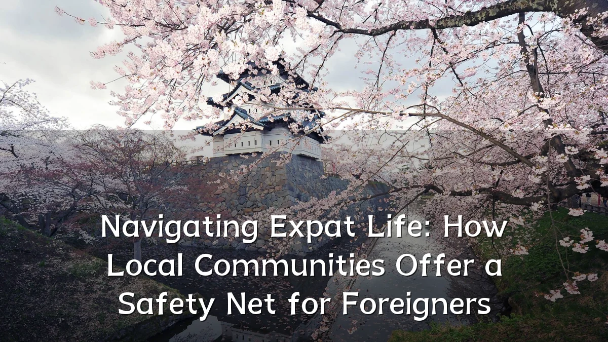 Navigating Expat Life: How Local Communities Offer a Safety Net for Foreigners