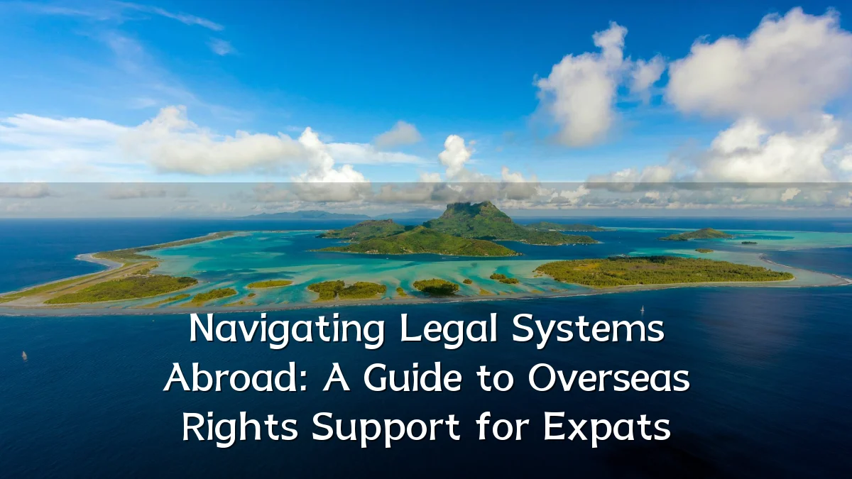 Navigating Legal Systems Abroad: A Guide to Overseas Rights Support for Expats