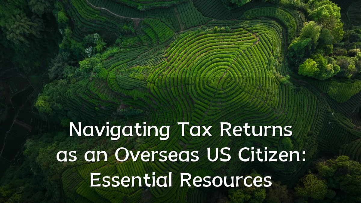 Navigating Tax Returns as an Overseas US Citizen: Essential Resources