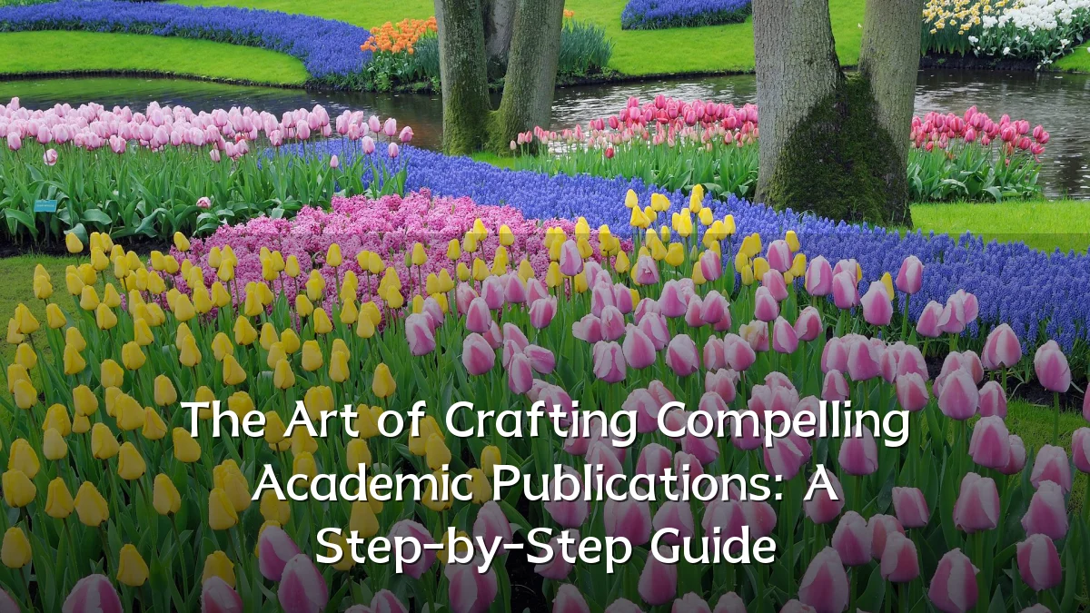 The Art of Crafting Compelling Academic Publications: A Step-by-Step Guide